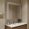 HABITAT ET JARDIN - Meuble Salle de Bain avec Miroir "Arno 60" - 60 x 16 x 66 cm - White - vignette