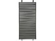 HABITAT ET JARDIN - Pergola bioclimatique avec 9 persiennes en aluminium "Kensington" - 3 x 6 m - Gris - vignette