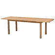 HAPPY GARDEN - Salon de jardin extensible 180/240cm PADAR en acacia 8 places - coussins gris - vignette
