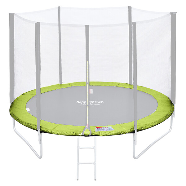 HAPPY GARDEN - Matelas de protection réversible pour trampoline Ø245cm CANBERRA - vert/bleu - large