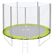 HAPPY GARDEN - Matelas de protection réversible pour trampoline Ø245cm CANBERRA - vert/bleu - vignette