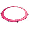 HAPPY GARDEN - Matelas de protection réversible pour trampoline Ø370cm PERTH - gris/rose - vignette