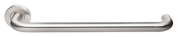 HERACLES - Béquille double XXL sur rosace JADE bec de cane spécial PMR inox 1294 - HERACLES - B-INOX-02XXL - large