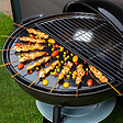 SOMAGIC - Plancha demi-lune en fonte émaillée pour barbecue Kettle - vignette