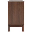 HAPPY GARDEN - Commode en bois foncé 3 tiroirs SARAH - vignette