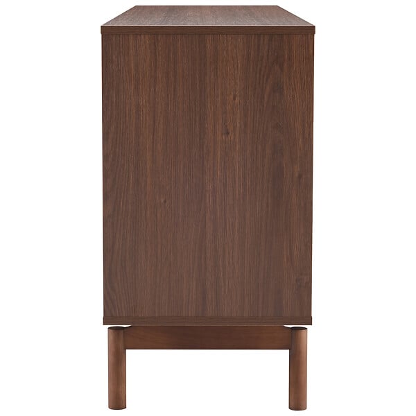 HAPPY GARDEN - Buffet en bois foncé 160cm SARAH - large