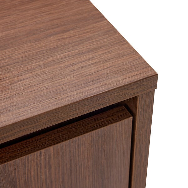 HAPPY GARDEN - Buffet en bois foncé 160cm SARAH - large