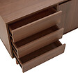 HAPPY GARDEN - Buffet en bois foncé 160cm SARAH - vignette