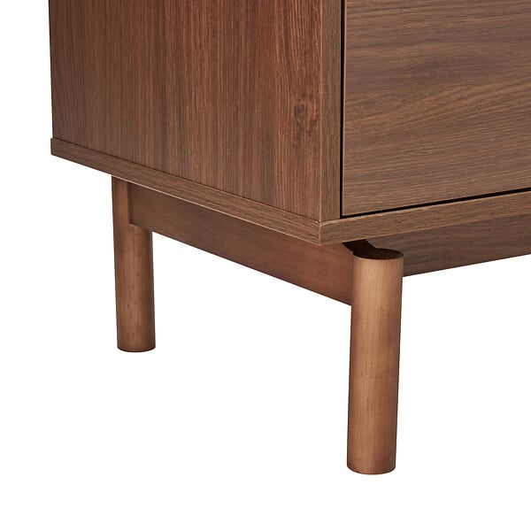 HAPPY GARDEN - Buffet en bois foncé 160cm SARAH - large