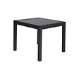HAPPY GARDEN - Salon de jardin LAMPEDUSA extensible en textilène gris 8 places - aluminium anthracite - vignette