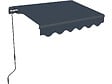 HABITAT ET JARDIN - Store banne en aluminium  "Ombra 1" - 160 x 120 cm - Gris - vignette