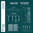 VOUNOT - Tonnelle de jardin exterieure pliable avec moustiquaire 3.6x3.6m vert - vignette