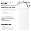 JACOB DELAFON - Lot de 11 pieds p/rec Flight Blanc- réf : E62471-00 - vignette
