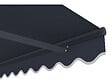 HABITAT ET JARDIN - Auvent store banne rétractable en aluminium 2,5 x 3 m "Ombra 3" - Gris anthracite - vignette
