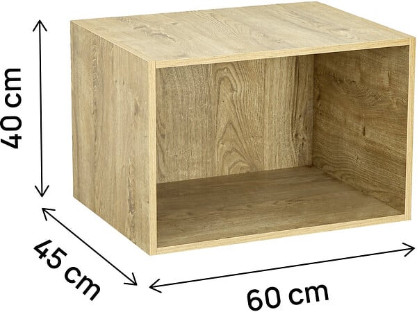 HABITAT ET JARDIN - Module pour armoire "Opéra" - 60 x 45 x 40 cm - Beige - large
