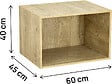 HABITAT ET JARDIN - Module pour armoire "Opéra" - 60 x 45 x 40 cm - Beige - vignette