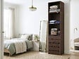 HABITAT ET JARDIN - Module pour armoire "Opéra" - 60 x 45 x 40 cm - Marron - vignette