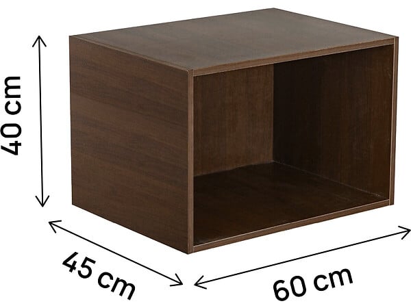 HABITAT ET JARDIN - Module pour armoire "Opéra" - 60 x 45 x 40 cm - Marron - large
