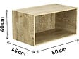 HABITAT ET JARDIN - Module pour armoire "Opéra" - 80 x 45 x 40 cm - Beige - vignette
