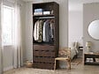HABITAT ET JARDIN - Module pour armoire "Opéra" - 80 x 45 x 40 cm - Marron - vignette