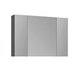 HABITAT ET JARDIN - Meuble Salle de Bain avec Miroir "Side 100" - 100 x 16 x 66 cm - Matte Anthracite - vignette