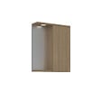 HABITAT ET JARDIN - Meuble Salle de Bain avec Miroir "Purus 55" - 56 x 18 x 68 cm - Sonomo Oak - vignette