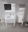 HABITAT ET JARDIN - Meuble Salle de Bain avec Miroir "Purus 80" - 75 x 18 x 68 cm - White - vignette