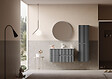 HABITAT ET JARDIN - Miroir Décoratif en Bois "Moonlight 90 v2" - 90 x 7 x 90 cm - Matte Grey - vignette
