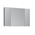 HABITAT ET JARDIN - Meuble Salle de Bain avec Miroir "Nuvola 100 v2" - 97 x 16 x 66 cm - Grey - vignette