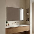 HABITAT ET JARDIN - Miroir Décoratif en Bois "Purus 100" - 100 x 2 x 64 cm - Transparent - vignette