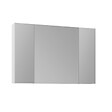 HABITAT ET JARDIN - Meuble Salle de Bain avec Miroir "Nuvola 100 v2" - 97 x 16 x 66 cm - White - vignette