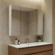 HABITAT ET JARDIN - Meuble Salle de Bain avec Miroir "Nuvola 100 v2" - 97 x 16 x 66 cm - White - vignette