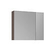 HABITAT ET JARDIN - Meuble Salle de Bain avec Miroir "Side 80" - 79 x 16 x 66 cm - Dark Walnut - vignette