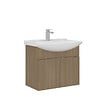 HABITAT ET JARDIN - Meuble Vasque "Purus 65" - 65 x 50 x 58 cm - Sonomo Oak - vignette