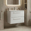 HABITAT ET JARDIN - Meuble Vasque "Nuvola 65 v2" - 65 x 50 x 62 cm - White - vignette