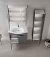 HABITAT ET JARDIN - Meuble Vasque "Purus 80" - 80 x 50 x 83 cm - Matte Anthracite - vignette