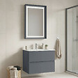 HABITAT ET JARDIN - Ensemble Meuble Vasque avec Miroir (2 Pièces) "Nest 71 v2" - 71 x 51 x 55 cm - Matte Grey - vignette