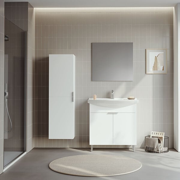 HABITAT ET JARDIN - Meuble Vasque "Purus 80" - 80 x 50 x 83 cm - White - large