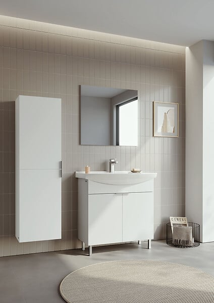HABITAT ET JARDIN - Meuble Vasque "Purus 80" - 80 x 50 x 83 cm - White - large