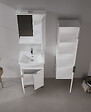 HABITAT ET JARDIN - Ensemble Meuble Vasque avec Miroir (2 Pièces) "Purus 55" - 55 x 50 x 83 cm - White - vignette