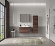 HABITAT ET JARDIN - Meuble Vasque "Side 85 v2" - 85 x 45 x 52 cm - Dark Walnut - vignette