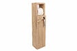 HABITAT ET JARDIN - Meuble support pour papier toilette en bois "Star" - 15 x 12 x 65 cm - Marron - vignette
