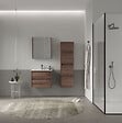 HABITAT ET JARDIN - Meuble Vasque "Side 65 v2" - 65 x 45 x 52 cm - Dark Walnut - vignette