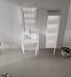 HABITAT ET JARDIN - Meuble Vasque "Side 65 v2" - 65 x 45 x 52 cm - Matte White - vignette