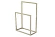 HABITAT ET JARDIN - Porte-serviettes en métal "Gediz" - 25 x 60 x 90 cm - Taupe - vignette