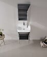HABITAT ET JARDIN - Meuble Vasque "Orbit 55" - 55 x 38 x 62 cm - Grey - vignette