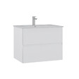 HABITAT ET JARDIN - Meuble Vasque "Nest 71 v2" - 71 x 51 x 55 cm - Matte White - vignette