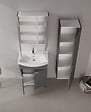 HABITAT ET JARDIN - Meuble Vasque "Purus 65" - 65 x 50 x 83 cm - Matte Anthracite - vignette