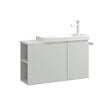 HABITAT ET JARDIN - Meuble Vasque "Ferla 80" - 80 x 22 x 45 cm - Matte Cashmere - vignette
