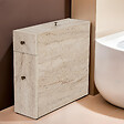HABITAT ET JARDIN - Meuble de toilette en bois "Calencia" - 20 x 60 x 55 cm - Beige - vignette